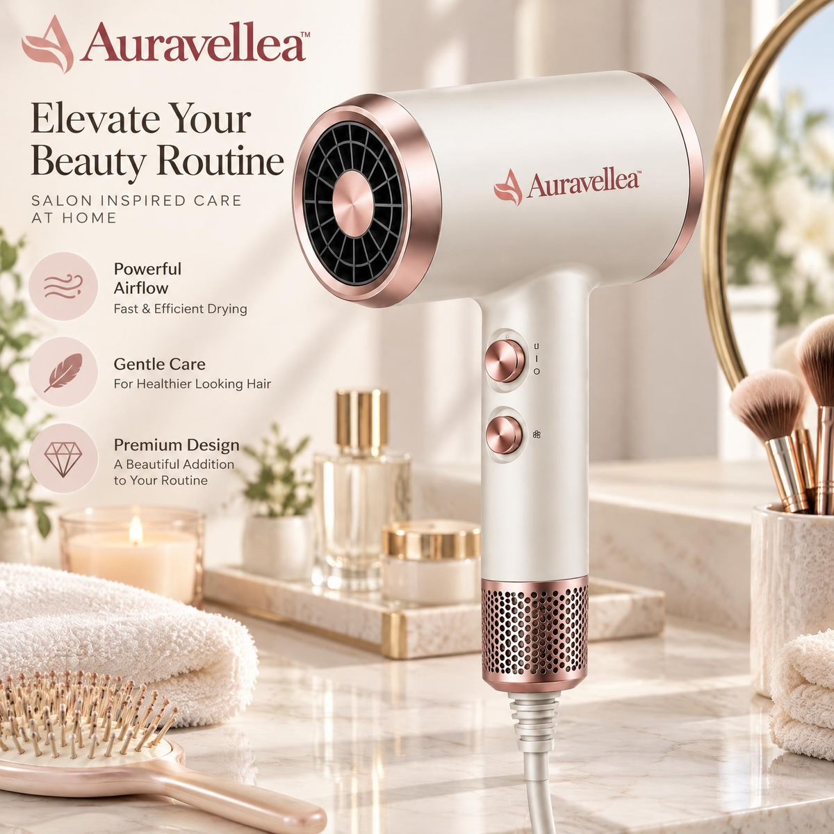 Auravellea™ High-Speed Hair Dryer