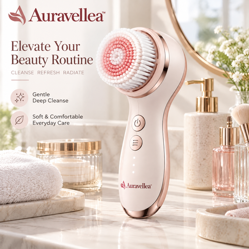 Auravellea™ Electric Facial Cleansing Brush