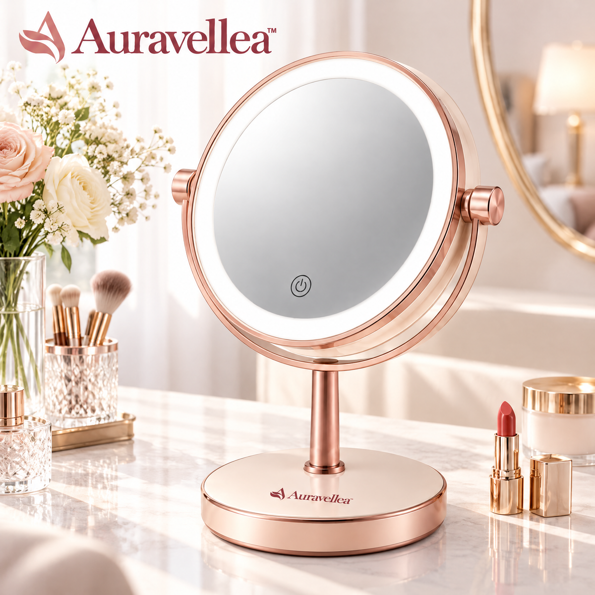 Auravellea™ Magnifying Makeup Mirror