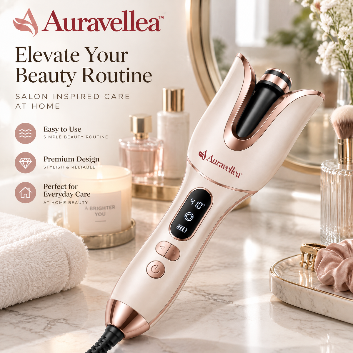 Auravellea™ Automatic Hair Curler