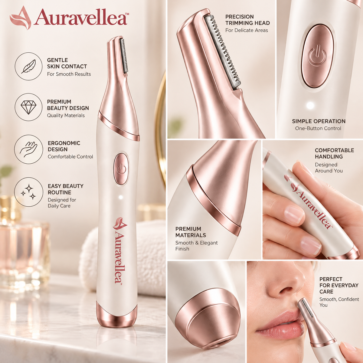 Auravellea™ Electric Eyebrow Trimmer