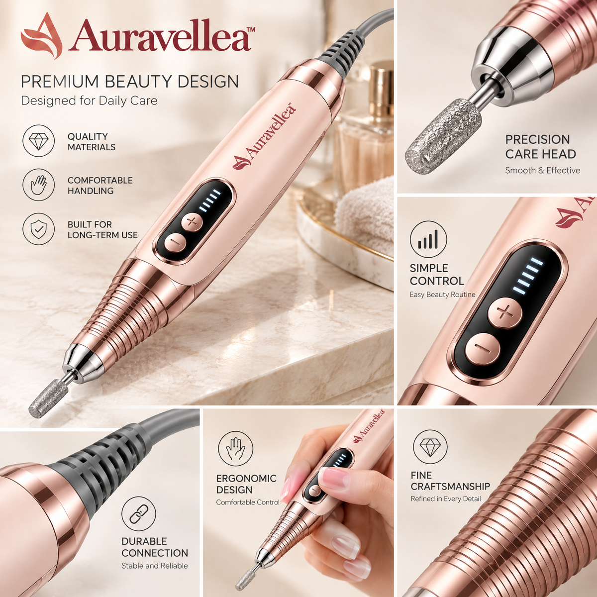 Auravellea™ Electric Nail Drill